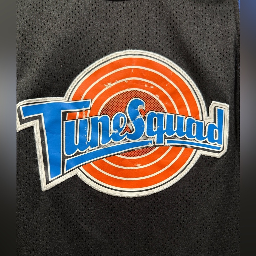 Vintage Michael Jordan #23 Space Jam Jersey TUNESQUAD Looney Tunes Size Large - Picture 2 of 9